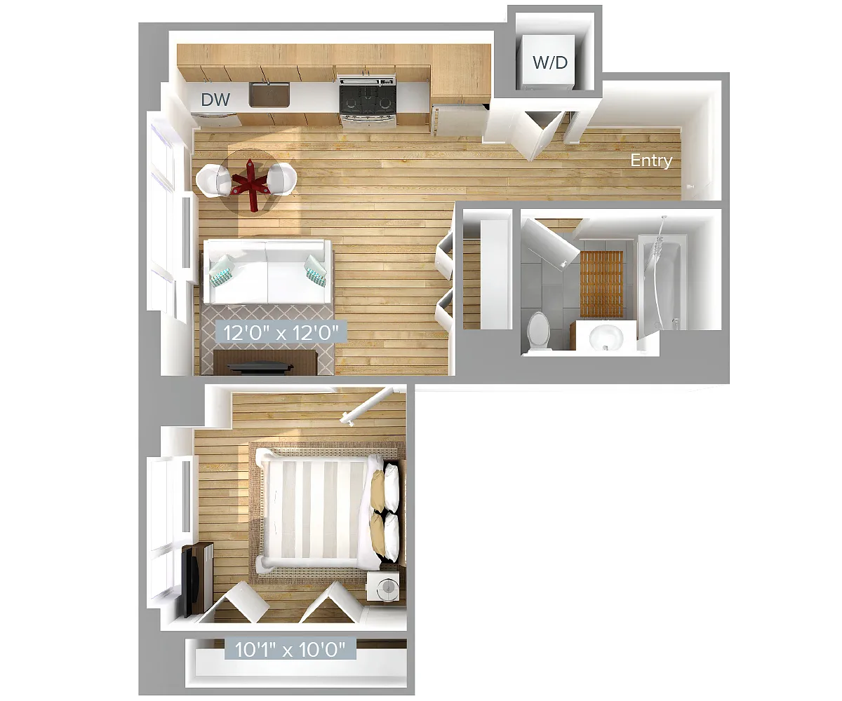 Floor plan A1