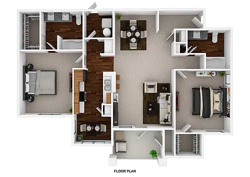 Floor plan B2- Essential Housing