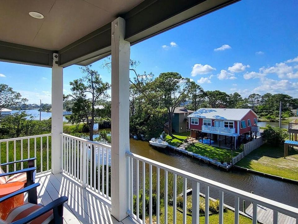 Back Patio overlooking canal