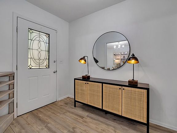 A welcoming foyer