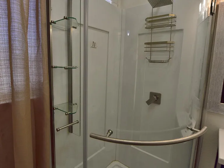glass shower stall