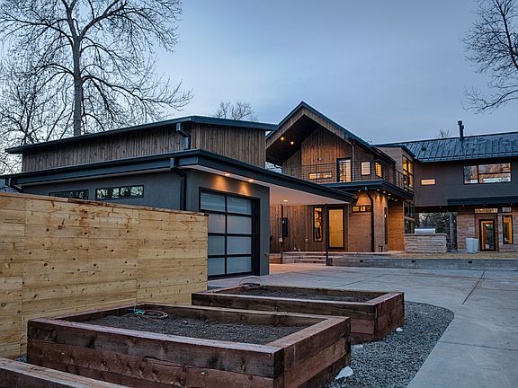 garden beds and driveway