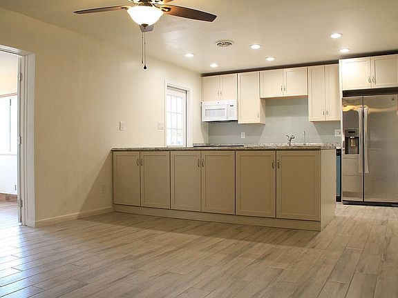 Dining room and kitchen