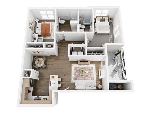Floor plan 2X21A