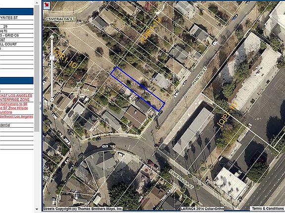Satellite View & Zoning Info