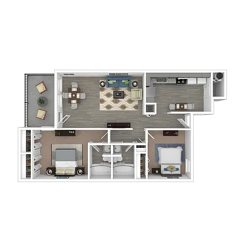 Floor plan 2X2