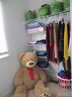 Bedroom #2 has walk-in closet.