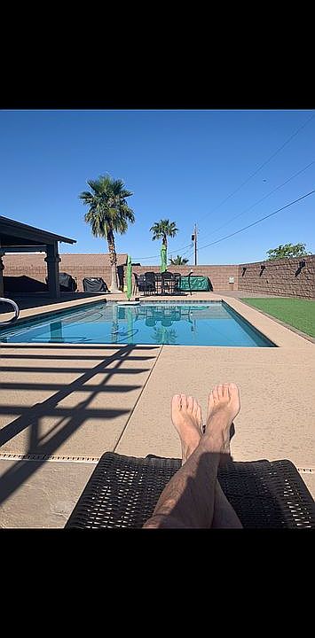 Natural Gas Heated Pool