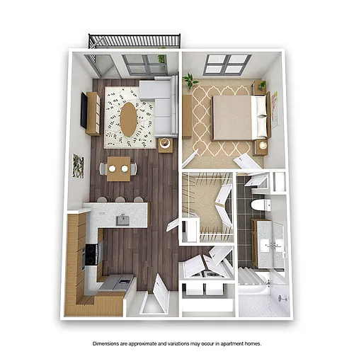 Floor plan Fairmount