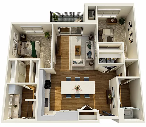 Floor plan Unit Type E2