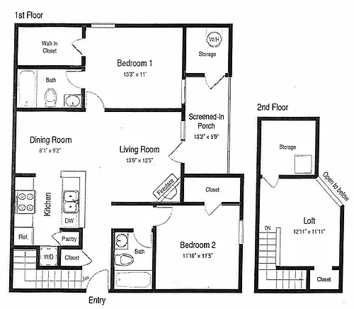 Floor plan Violet