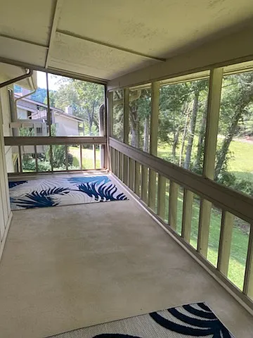 Screened porch