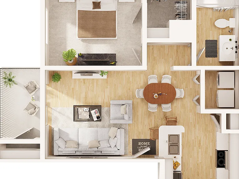 Anson at the Lakes - A1 Floor Plan Anson at the Lakes - A1 Floor Plan