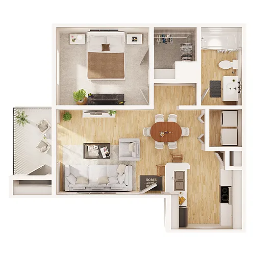 Floor plan A1
