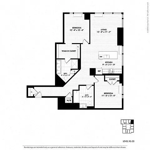 Floor plan VYV South 2B