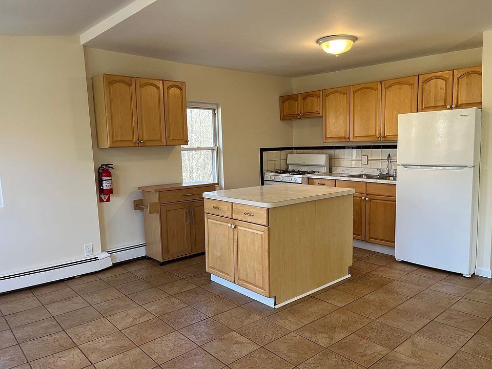 Open concept kitchen with nice size central island