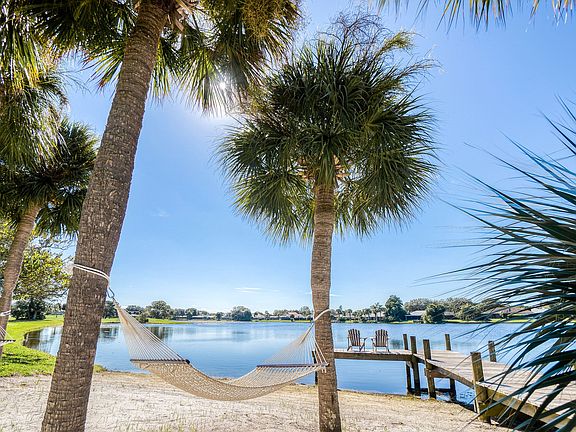 Take it easy in a hammock by the water