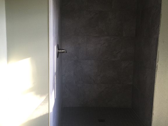 Master shower