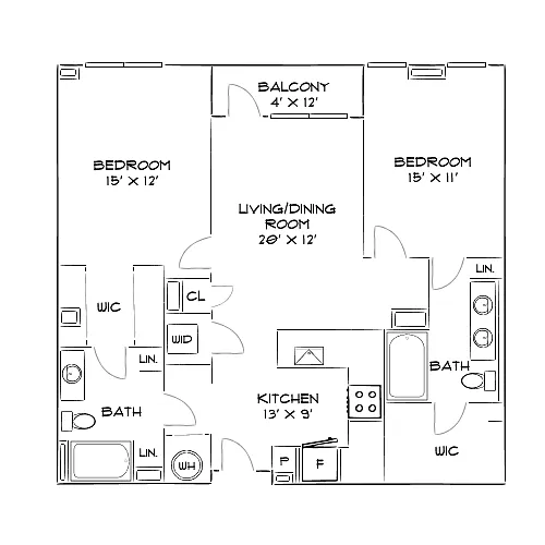 Floor plan Design 2D