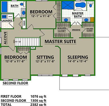 Floor Plan Second Floor