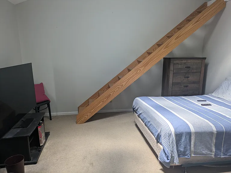 Bedroom #2 with television