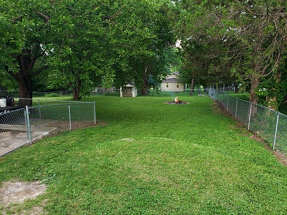 Large fenced in backyard 