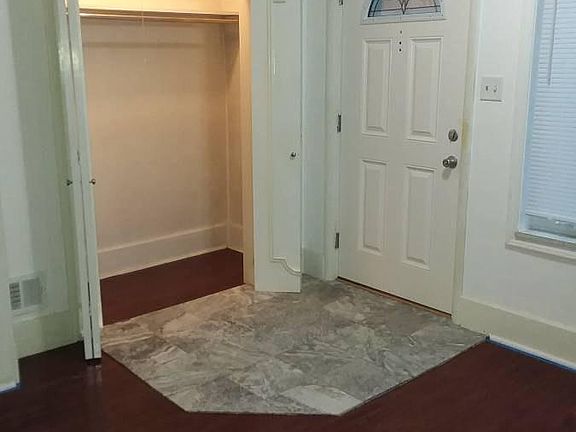 Entry wall with closet