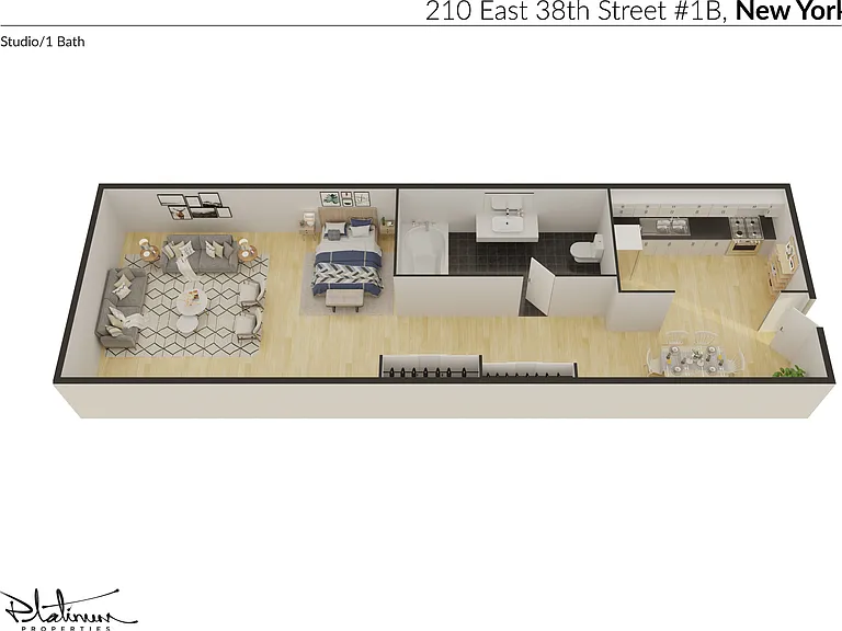 210 E 38th St #1B — Photo 2