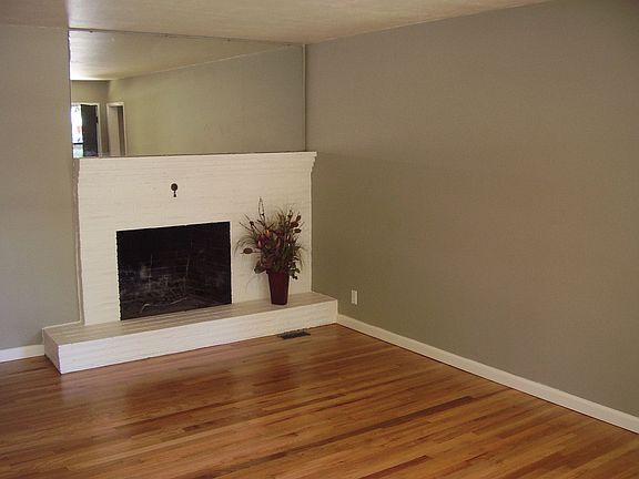 Fireplace, new paint