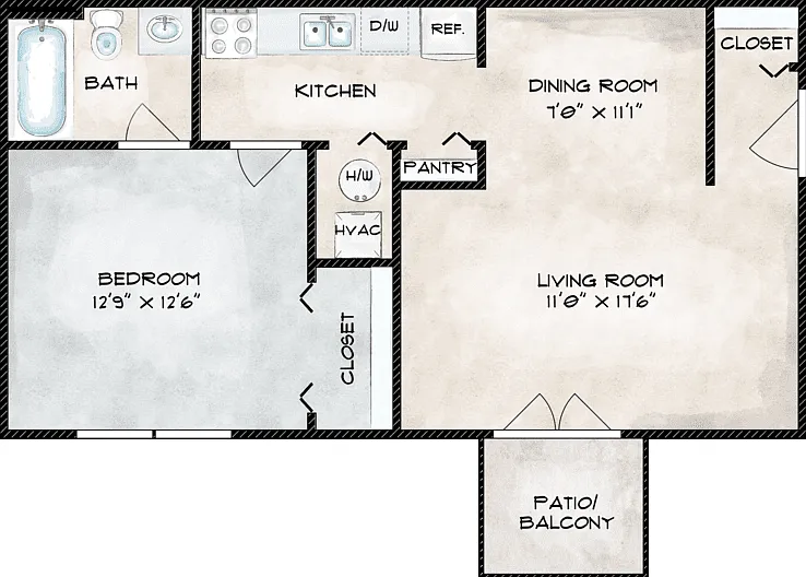 The Bowen Floorplan Diagram