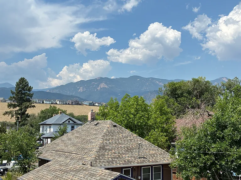 View from balcony