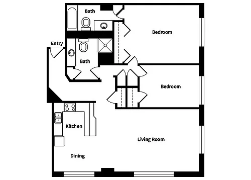 Floor plan B6