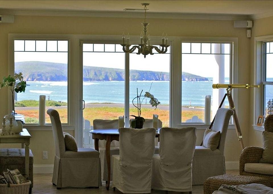 Ocean View from the dining room.