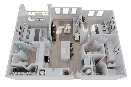 Floor plan B1