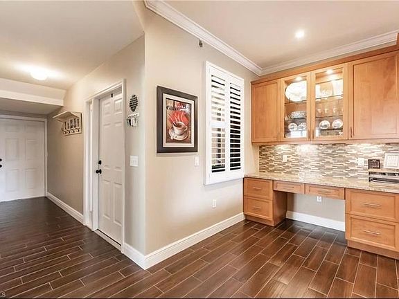 Kitchen and front door