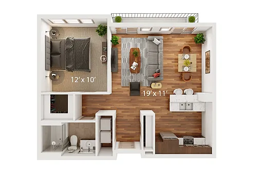 Floor plan C