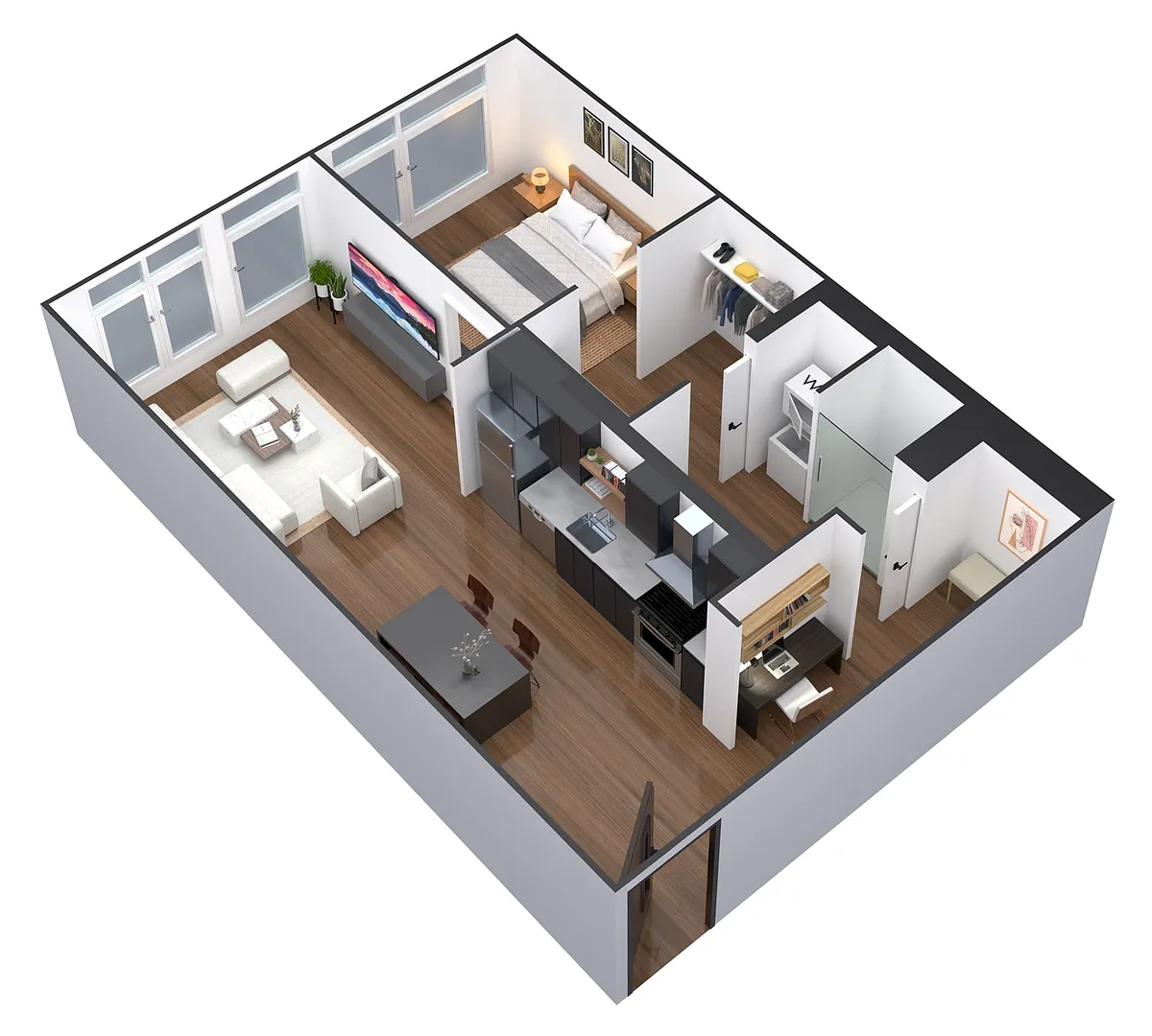 Floor plan Canvas