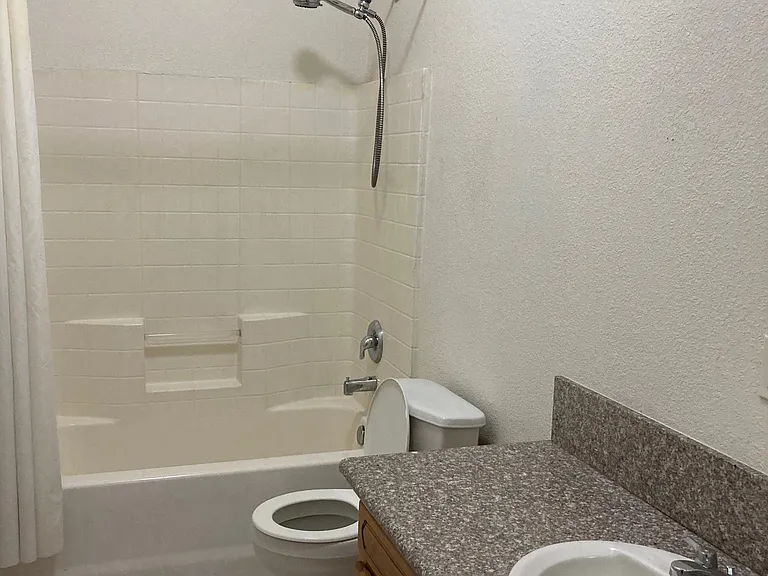 Common Bath with New Sink