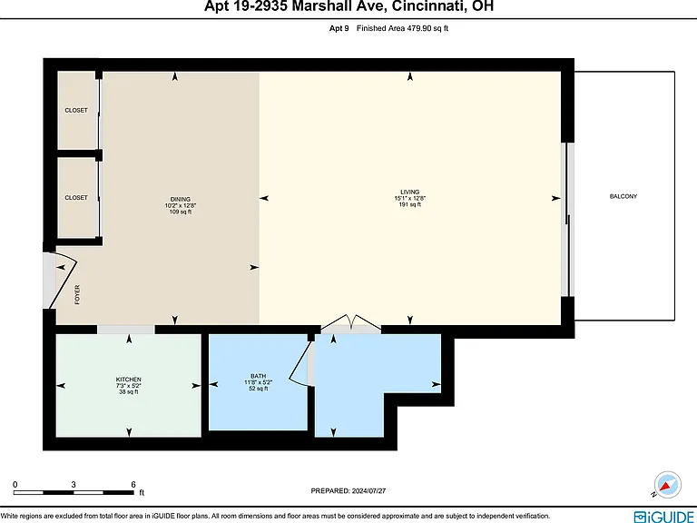 Studio Floorplan Studio Floorplan