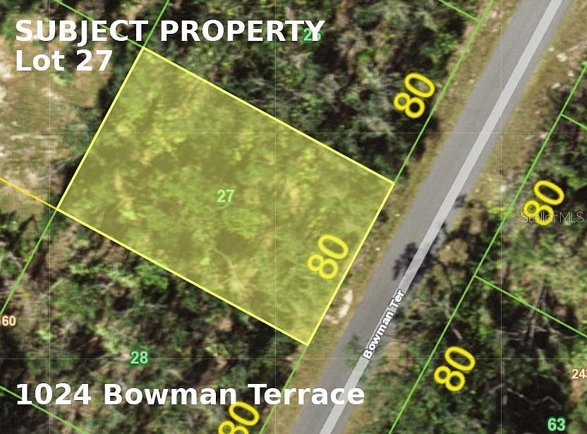 1st image of 1051 BOWMAN TERRACE LOT 27