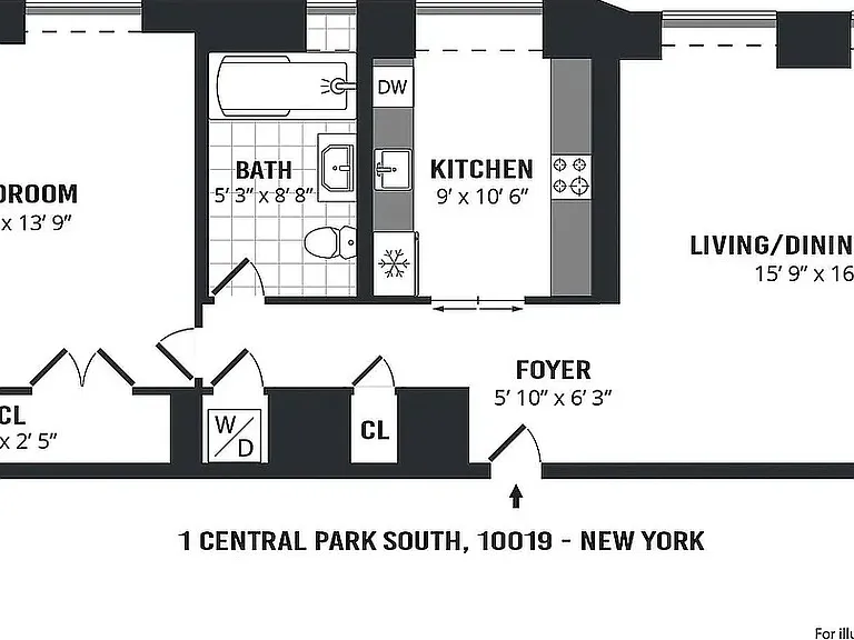 1 Central Park S #1710 — Photo 2