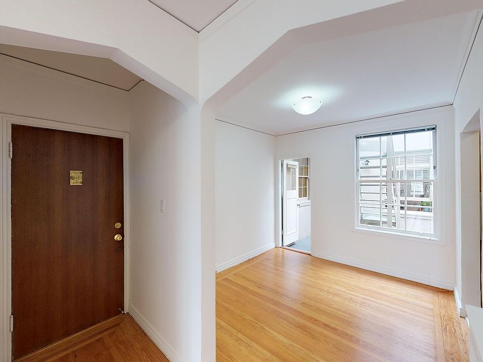 Front entrance & open space off kitchen