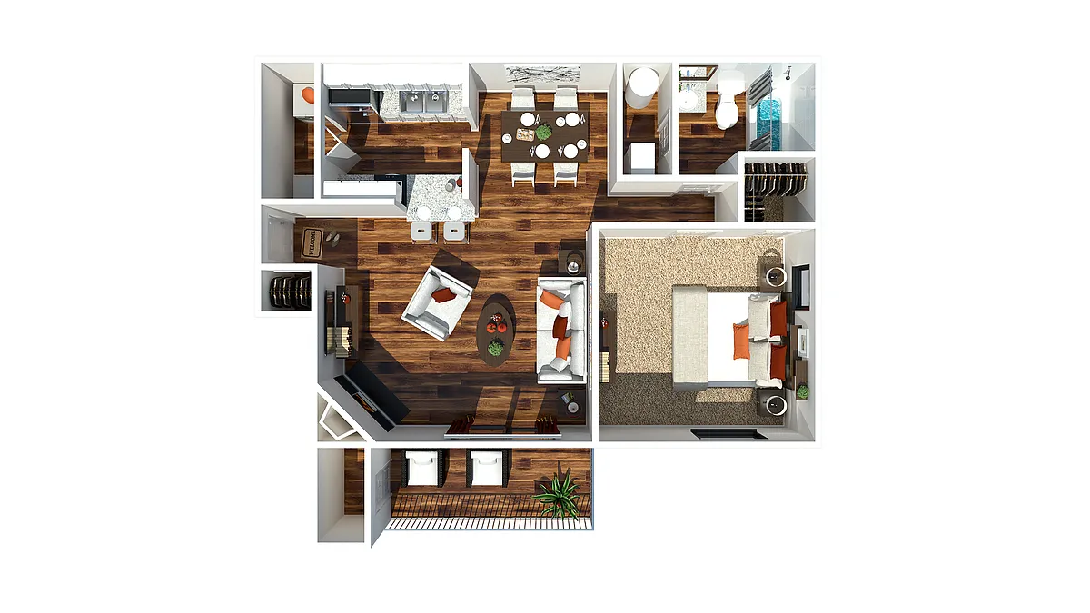 Floor plan Willow Oak