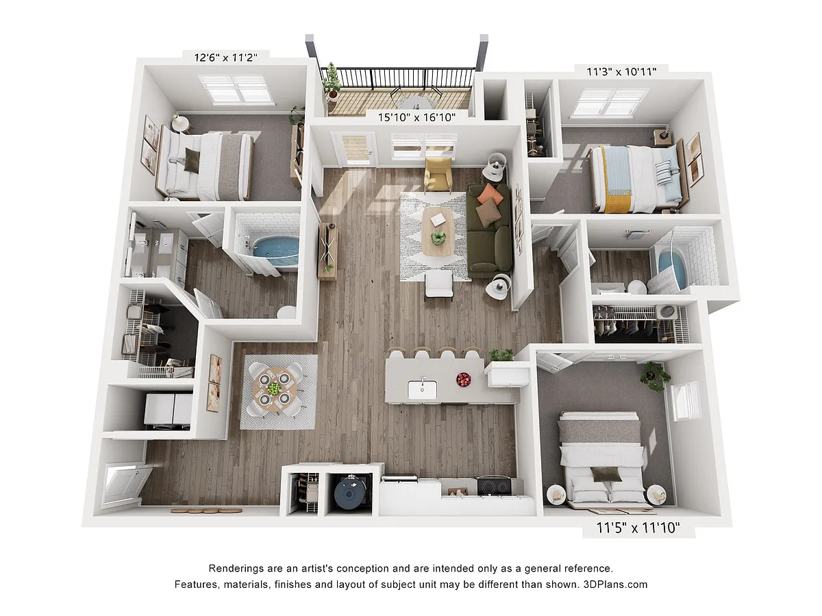 Floor plan C1u