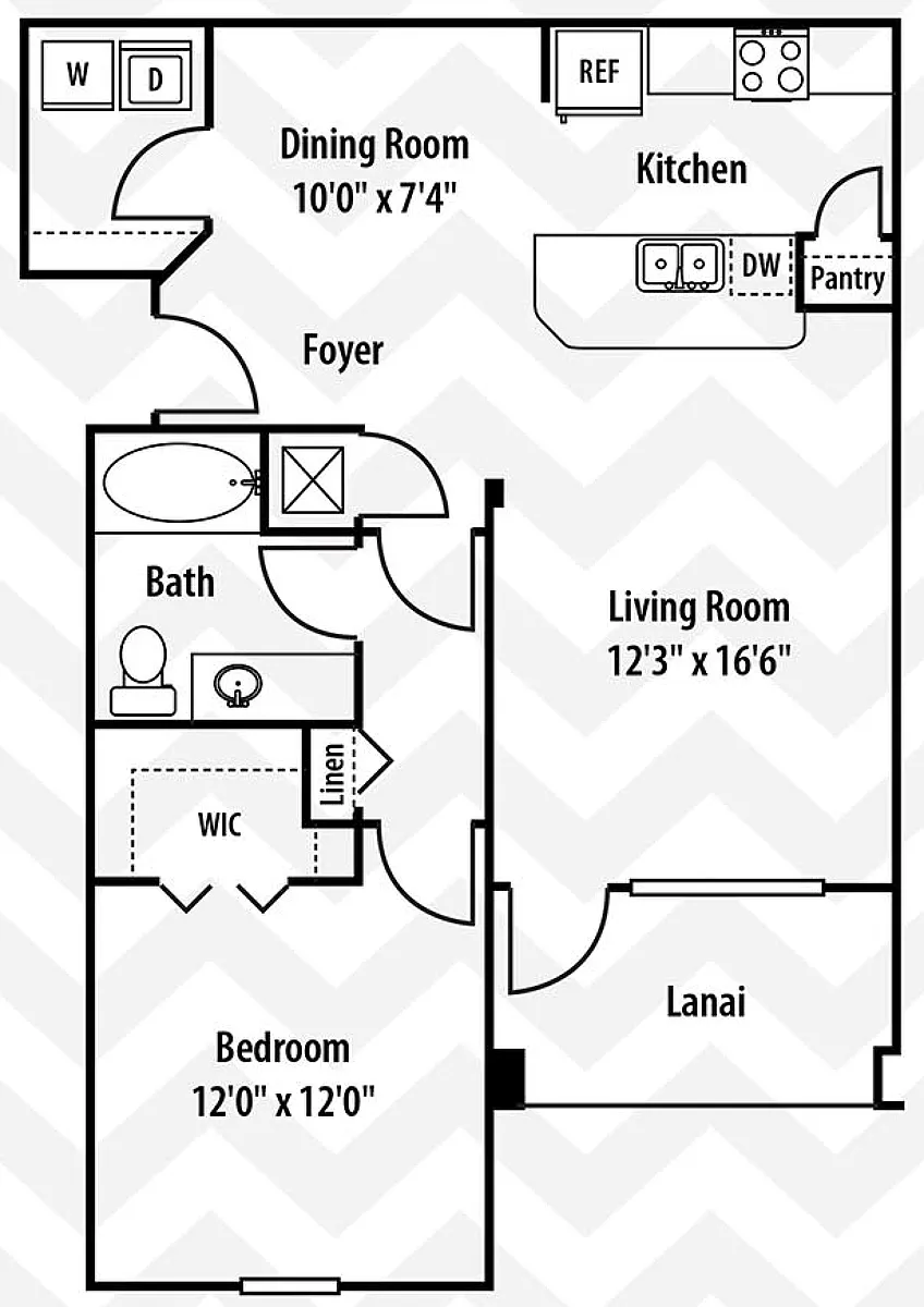 Floor plan Egret