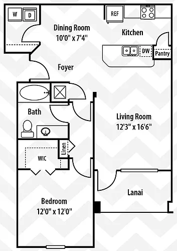 Floor plan Egret