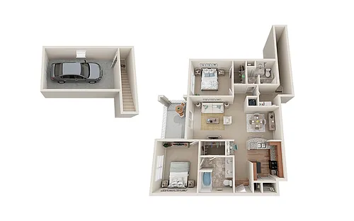 Floor plan 2G Deluxe