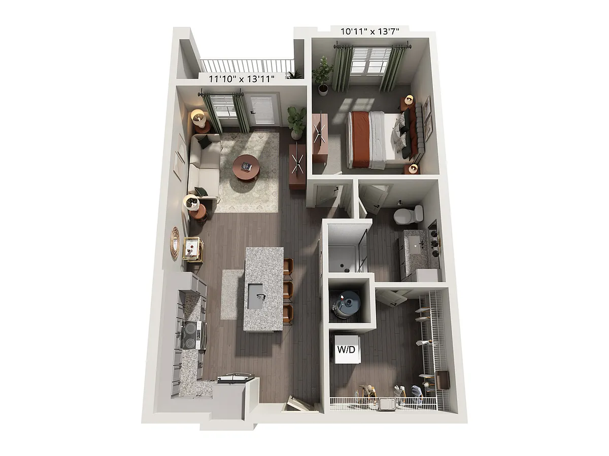 Floor plan A1