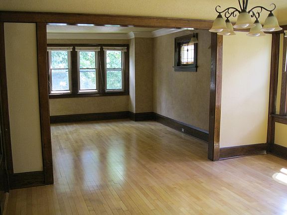 Dining room into living room