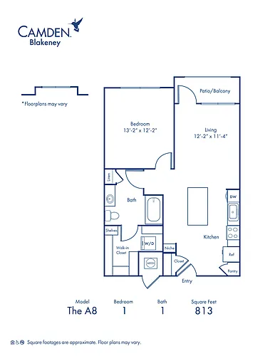 Floor plan A8